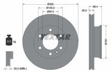 TEXTAR Комплект тормозов, дисковый тормозной механизм 2920006-1432-00