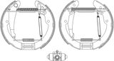 TEXTAR Bromsbackar, sats 84052401