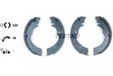 TEXTAR Bromsbackar, sats 91042300