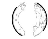 TEXTAR Bromsbackar, sats 91043900