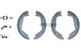 TEXTAR Bromsbackar, sats, parkeringsbroms 91062300