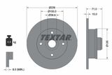 TEXTAR Тормозной диск 92041803