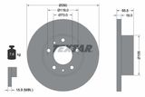 TEXTAR Тормозной диск 92073703