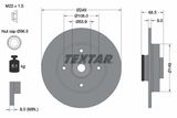 TEXTAR Тормозной диск 92133303