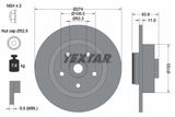 TEXTAR Тормозной диск 92142203