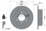 TEXTAR Тормозной диск 92161800