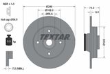 TEXTAR Тормозной диск 92194103