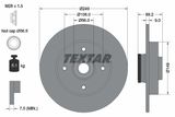 TEXTAR Тормозной диск 92202103