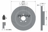 TEXTAR Тормозной диск 92307905