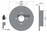 TEXTAR Тормозной диск 92320203