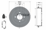 TEXTAR Тормозной барабан 94022800