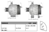 DENSO Генератор DAN005