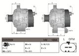 DENSO Генератор DAN3029
