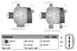 DENSO Генератор DAN948