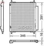DENSO Конденсатор, кондиционер DCN07003
