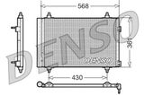 DENSO Конденсатор, кондиционер DCN07008