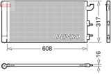 DENSO Конденсатор, кондиционер DCN09144
