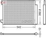 DENSO Конденсатор, кондиционер DCN37004