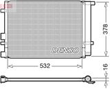 DENSO Конденсатор, кондиционер DCN41005
