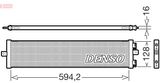 DENSO Конденсатор, кондиционер DCN41028