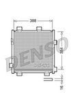 DENSO Конденсатор, кондиционер DCN50040