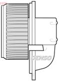 DENSO Вентилятор салона DEA09022