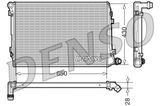 DENSO Радиатор, охлаждение двигателя DRM32037