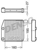 DENSO Värmeväxlare, kupévärmare DRR09075