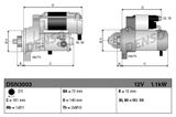 DENSO Стартер DSN3003