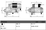 DENSO Стартер DSN3036