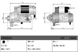 DENSO Стартер DSN3043