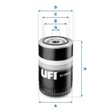 UFI Oljefilter 23.102.02