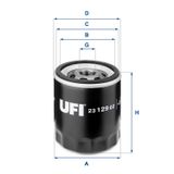 UFI Масляный фильтр 23.129.02