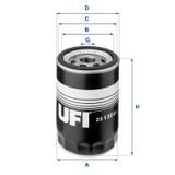 UFI Õlifilter 23.130.01