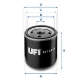 UFI Oljefilter 23.131.00