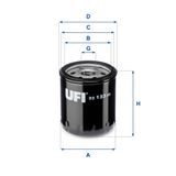 UFI Oljefilter 23.133.00