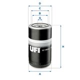 UFI Oljefilter 23.156.00