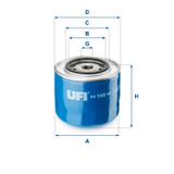 UFI Oljefilter 23.166.00