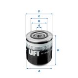UFI Oljefilter 23.167.00