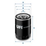 UFI Oljefilter 23.242.00