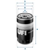 UFI Oljefilter 23.249.00