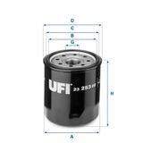 UFI Oljefilter 23.253.00