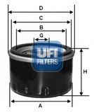 UFI Oljefilter 23.279.00