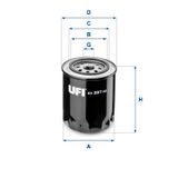 UFI Oljefilter 23.297.00