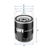 UFI Oljefilter 23.413.00