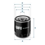 UFI Масляный фильтр 23.435.00