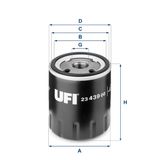 UFI Oljefilter 23.439.00