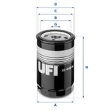 UFI Eļļas filtrs 23.440.00