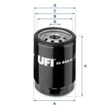 UFI Oljefilter 23.444.00