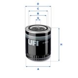 UFI Oljefilter 23.465.00